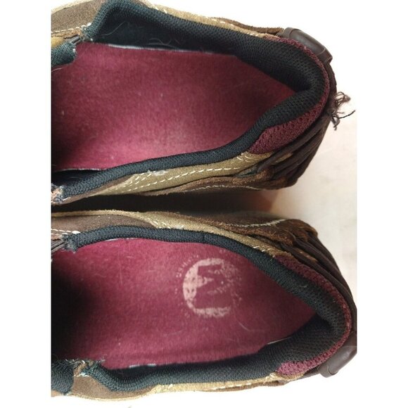 Merrell Women’s Size 7 Kamori Loafers Dark Earth Suede Leather Slip-on Shoes - Picture 9 of 9